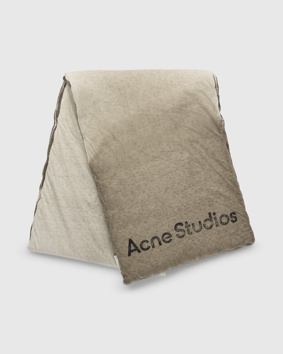 Acne Studios - Ombre Padded Scarf Dusty Brown - Accessories - Brown - Image 1
