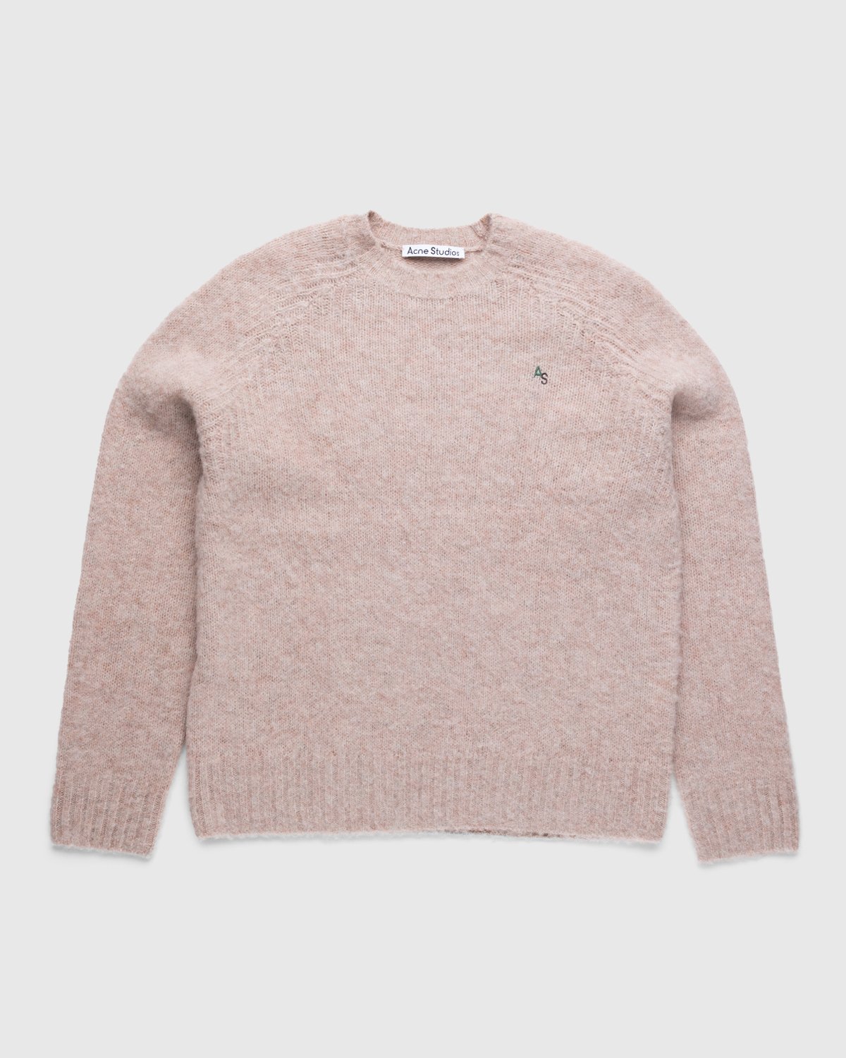 Acne Studios - Knit Sweater Pastel Pink - Clothing - Pink - Image 1