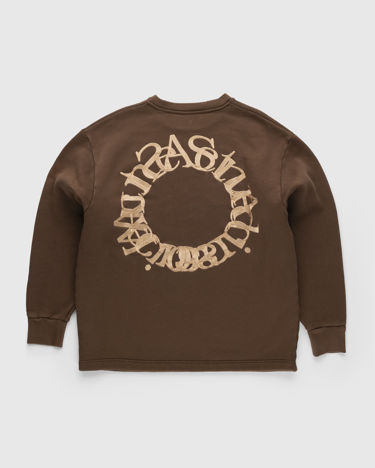 Acne Studios - Logo Sweatshirt Chocolate Brown - Clothing - Brown - Image 1