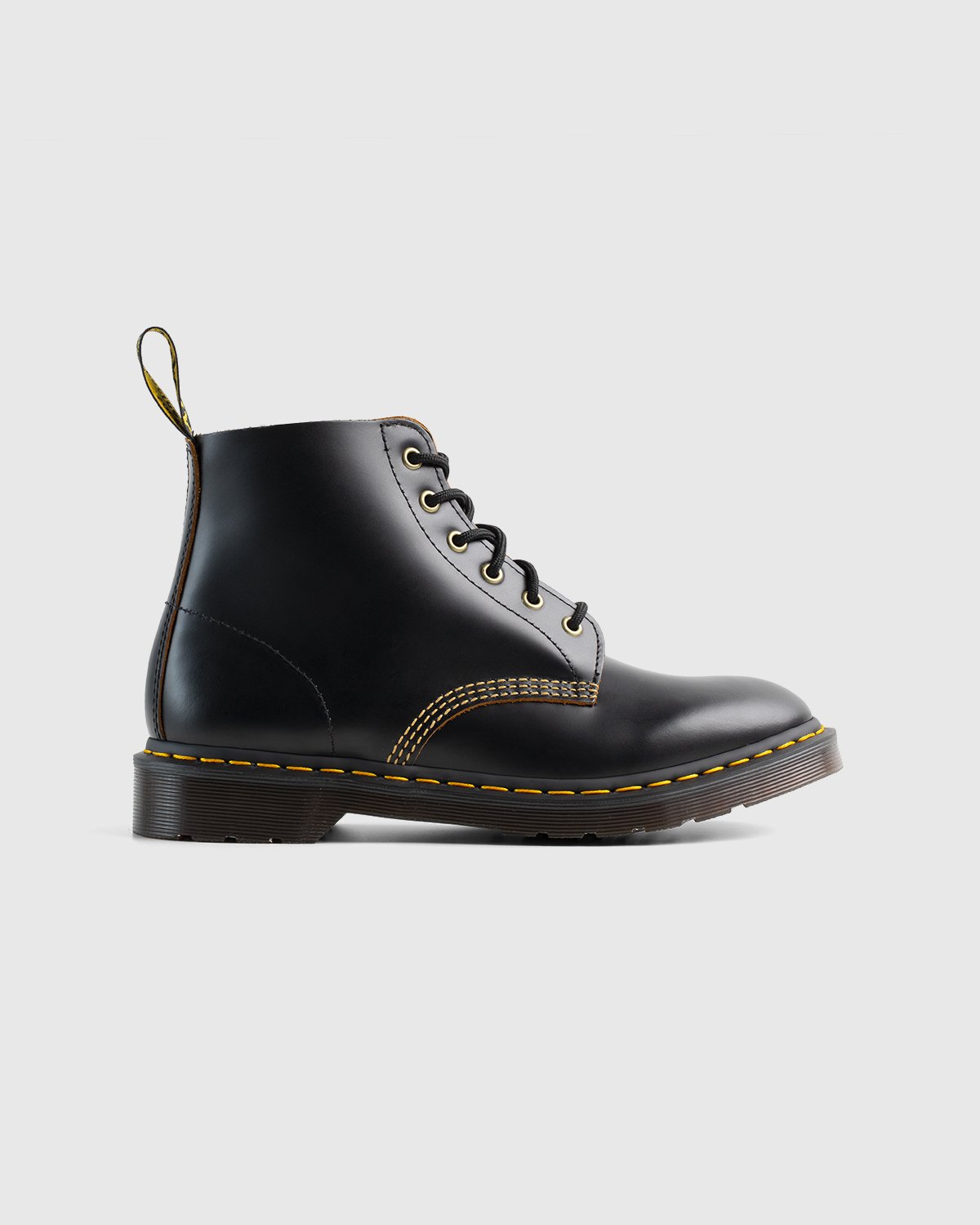 Dr. Martens - 101 Arc Black Vintage Smooth - Footwear - Black - Image 1