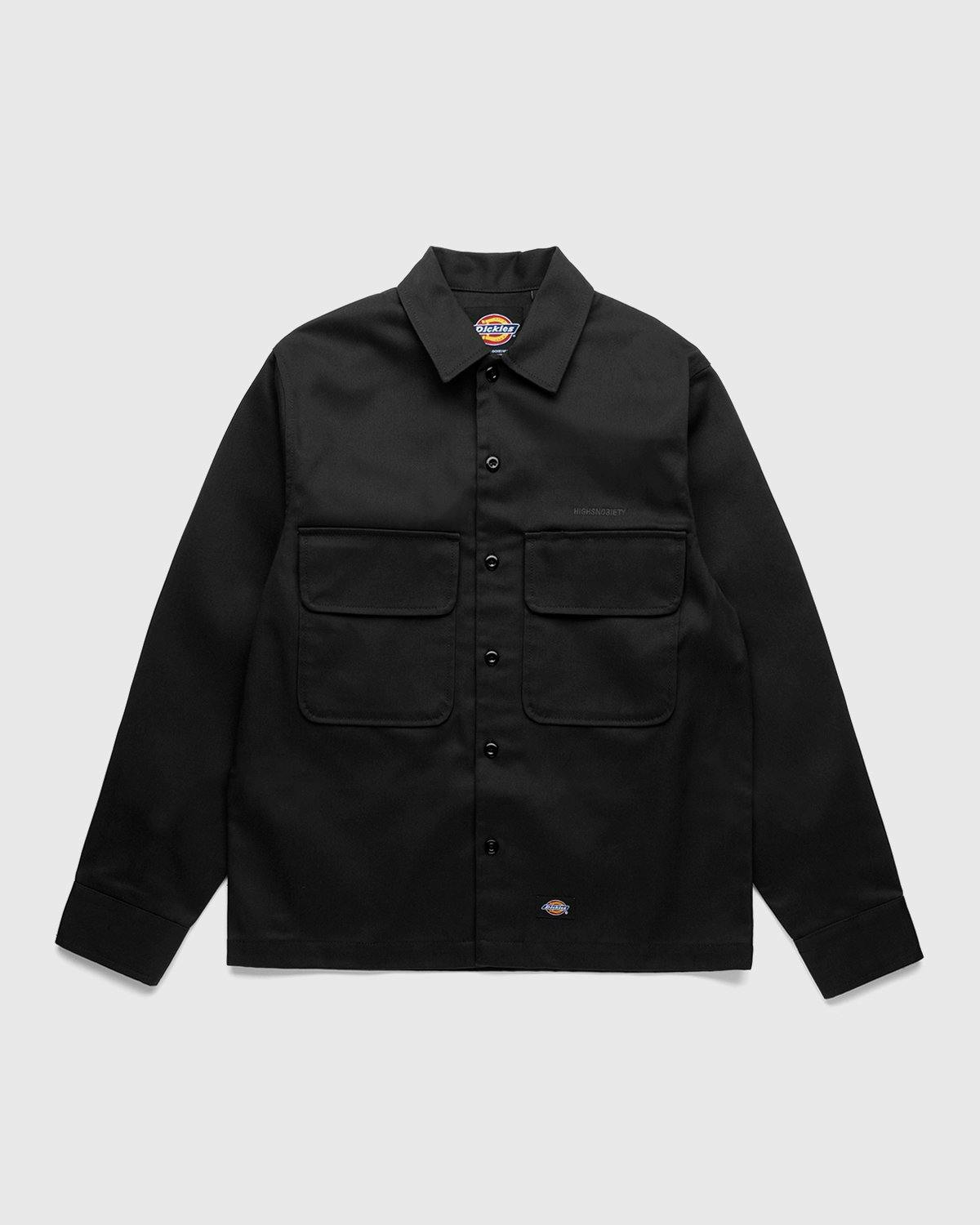 Highsnobiety x Dickies - Service Shirt Black - Clothing - Black - Image 1