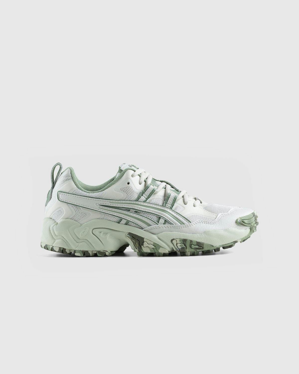 asics - Gel Nandi Smoke Grey Swamp Green - Footwear - Grey - Image 1