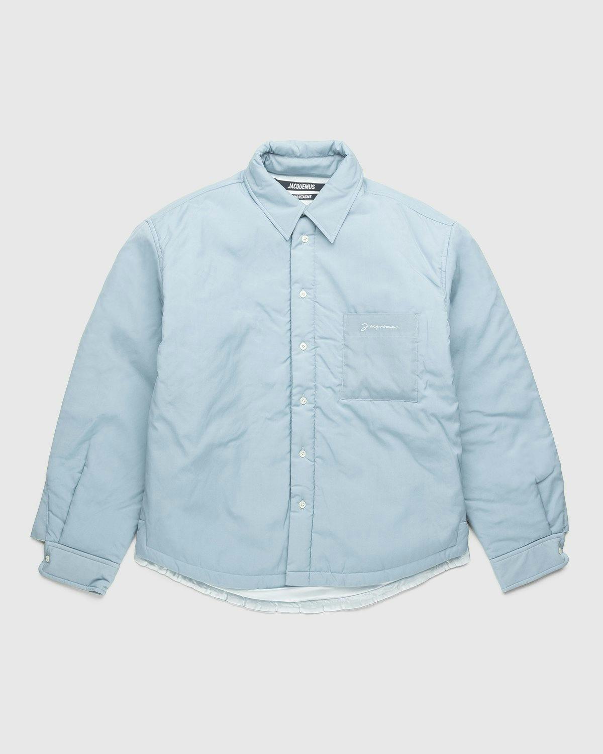 JACQUEMUS - La Chemise Boulanger Light Blue - Clothing - Blue - Image 1