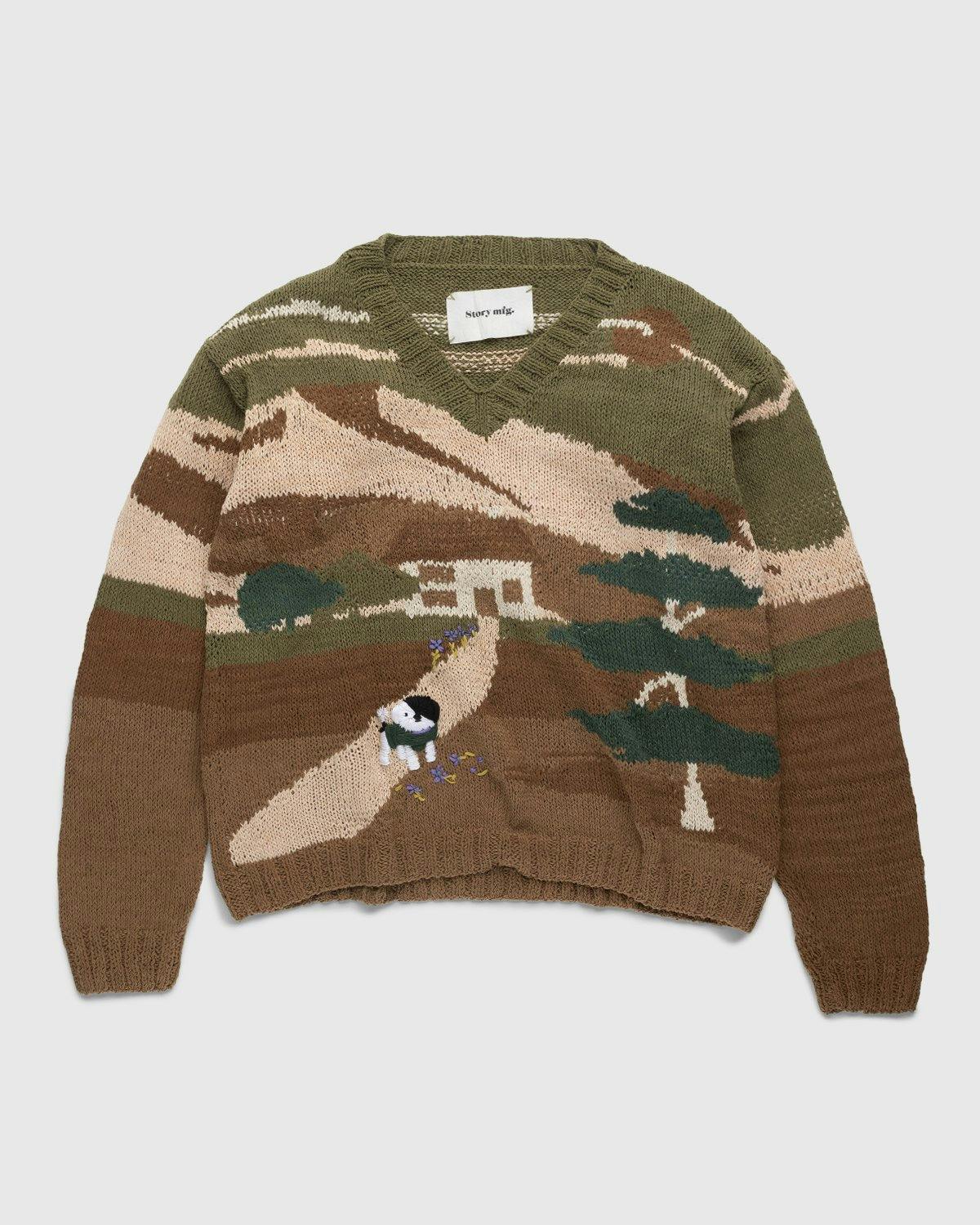 Story mfg. - Keeping Jumper Sweet Home - Clothing - Brown - Image 1