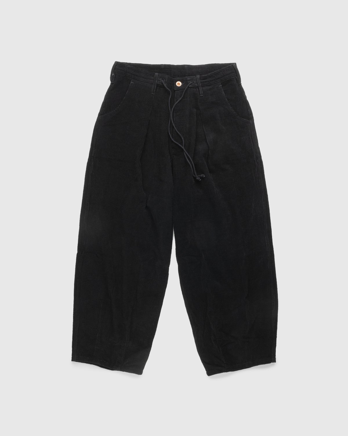 Story mfg. - Corduroy Lush Pants Iron - Clothing - Black - Image 1