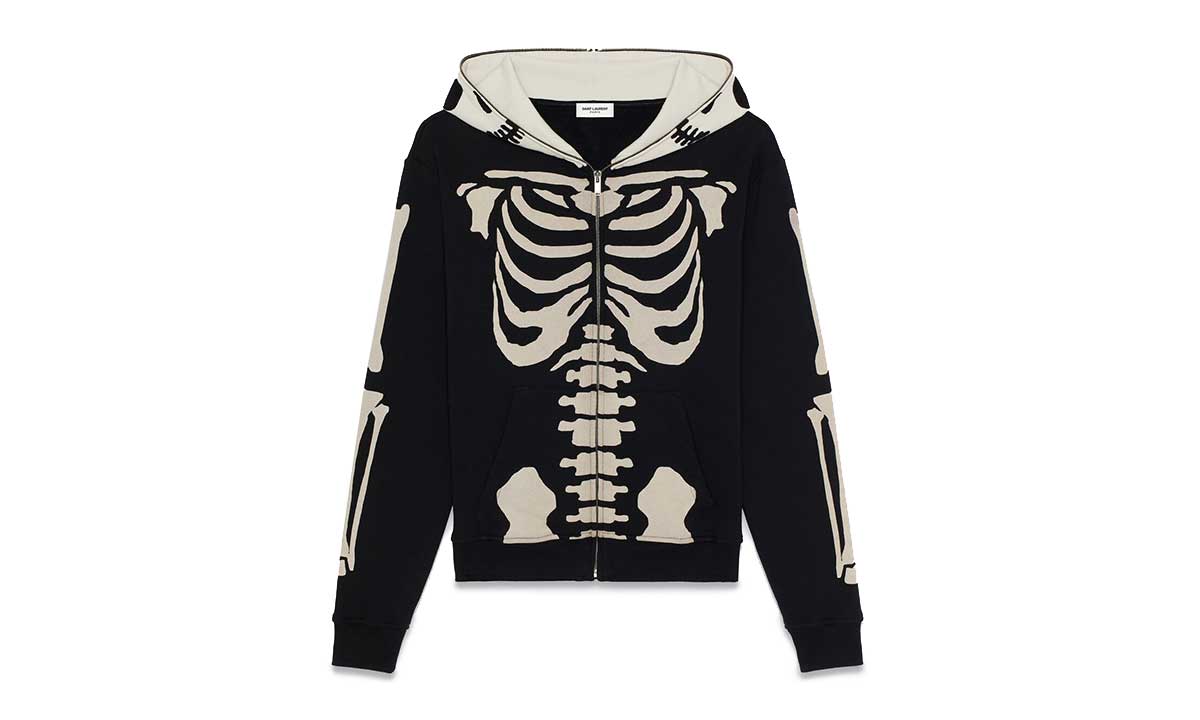 Saint Laurent's Halloween Capsule Includes Skeleton Hoodies