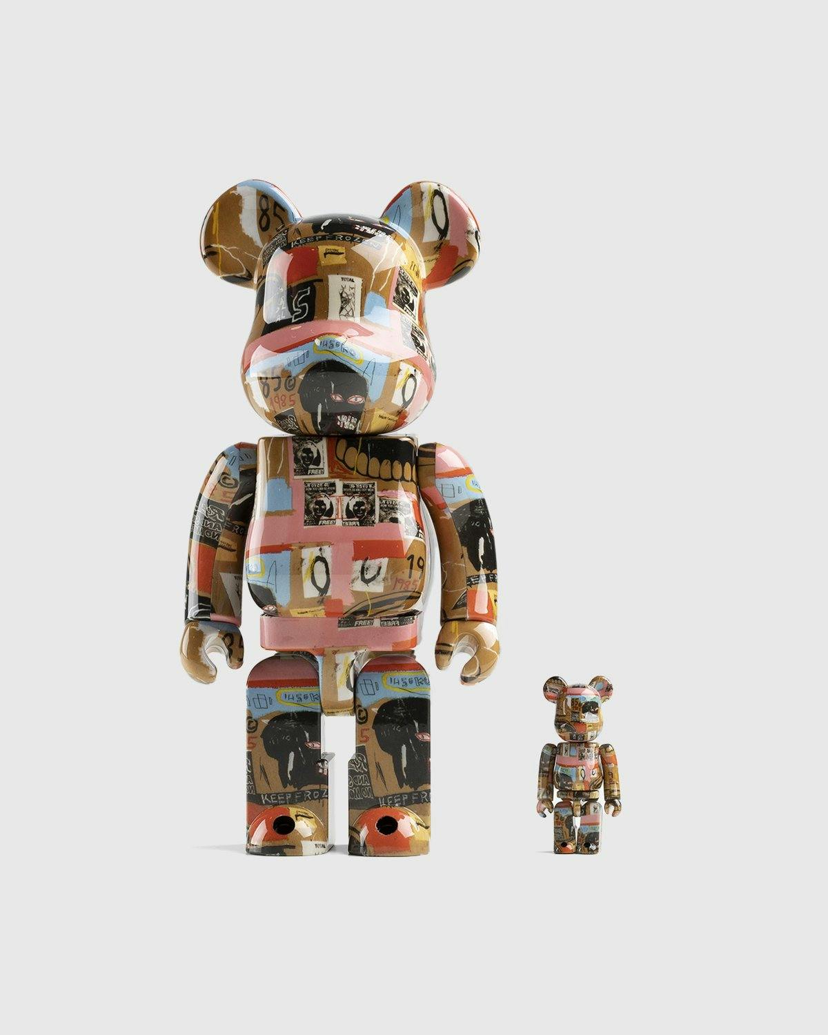 Medicom - Be@rbrick Andy Warhol x Jean-Michel Basquiat #2 100% And 400% Set Multi - Lifestyle - Multi - Image 1