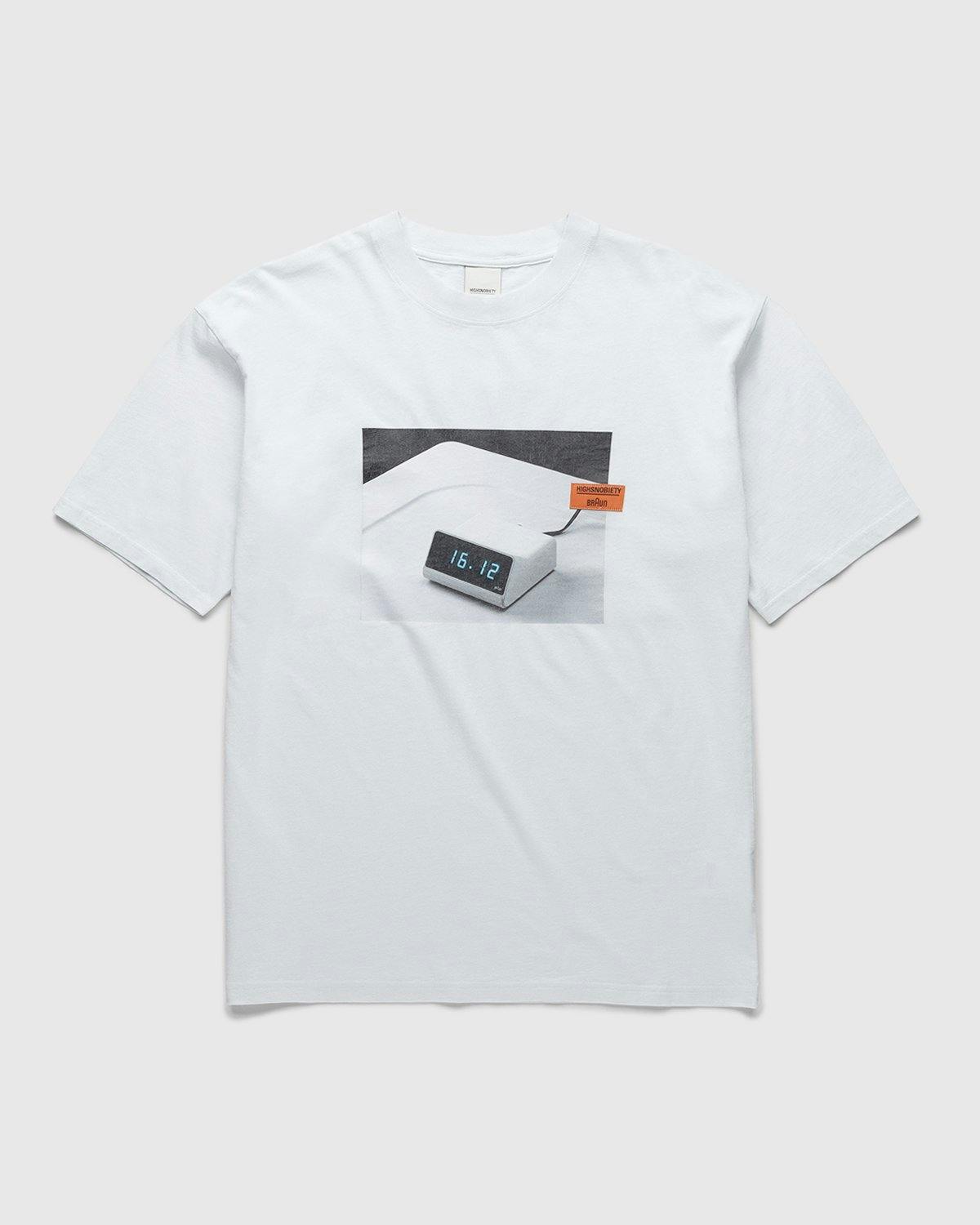 BRAUN x Highsnobiety - DN 40 T-Shirt Light Grey - Clothing - Grey - Image 1