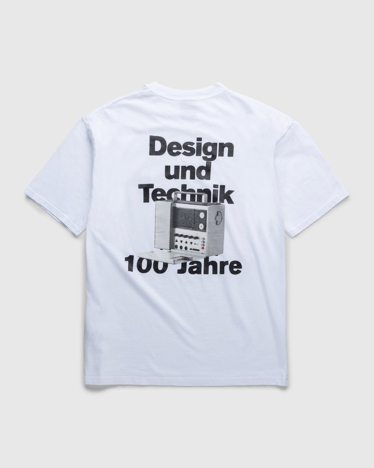 BRAUN x Highsnobiety - Design und Technik T-Shirt White - Clothing - White - Image 1