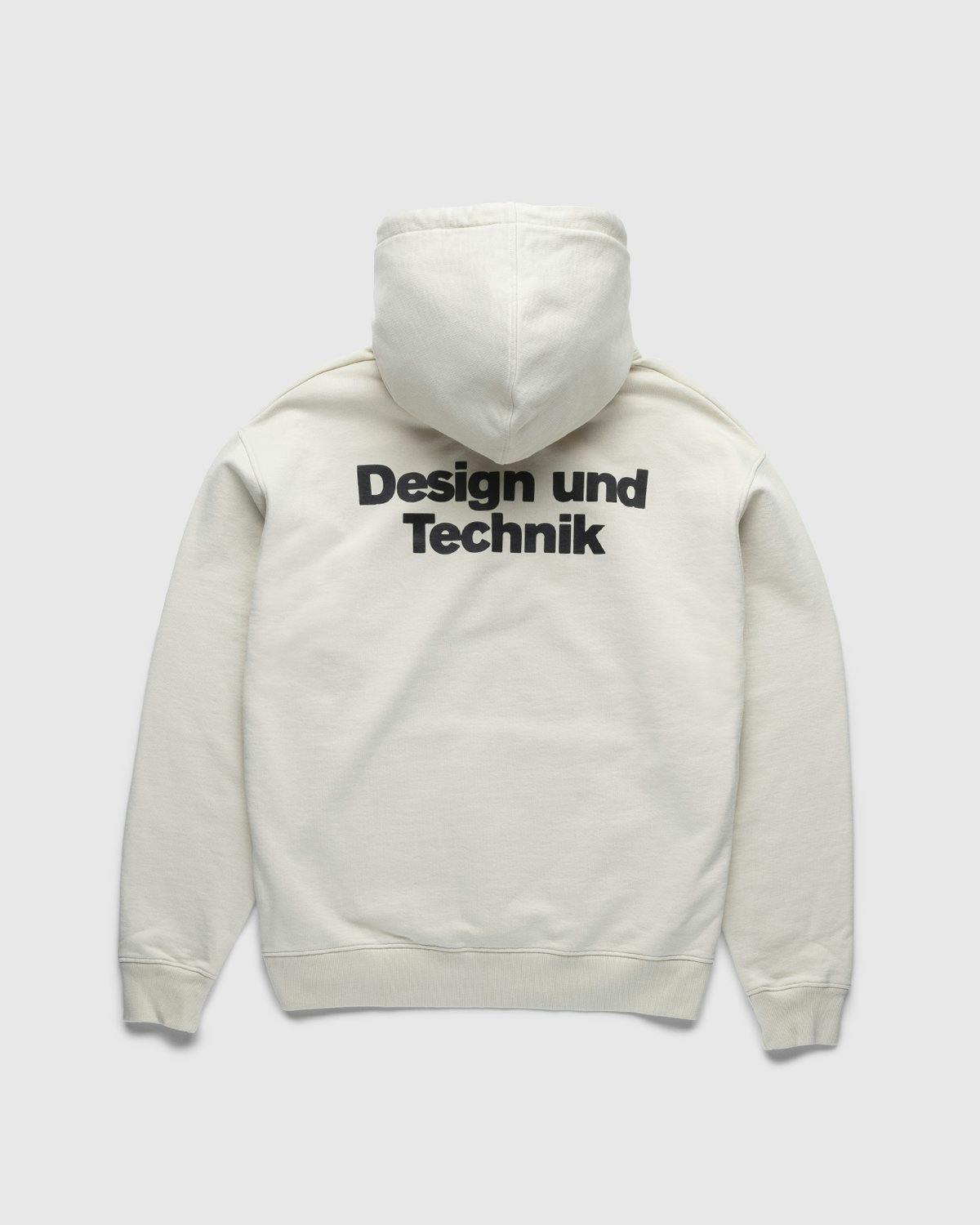 BRAUN x Highsnobiety - Design und Technik Hoodie Eggshell - Clothing - Beige - Image 1