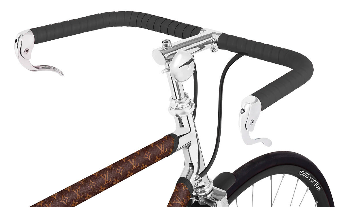 Louis Vuitton teams up with Maison Tamboite for a monogramed bicycle line