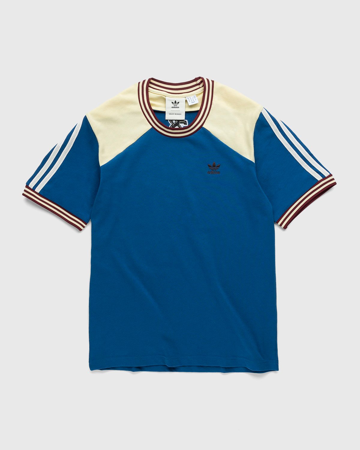 Adidas x Wales Bonner - College T-Shirt Dark Marine - Clothing - Blue - Image 1