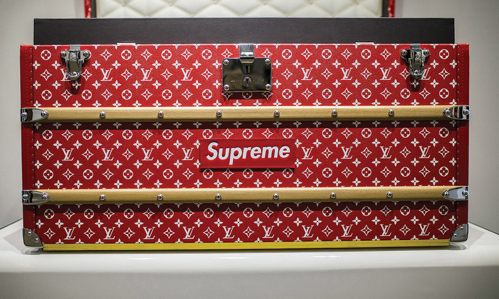 That Louis Vuitton x Supreme trunk is now on sale for a whopping $150,000 -  Luxurylaunches