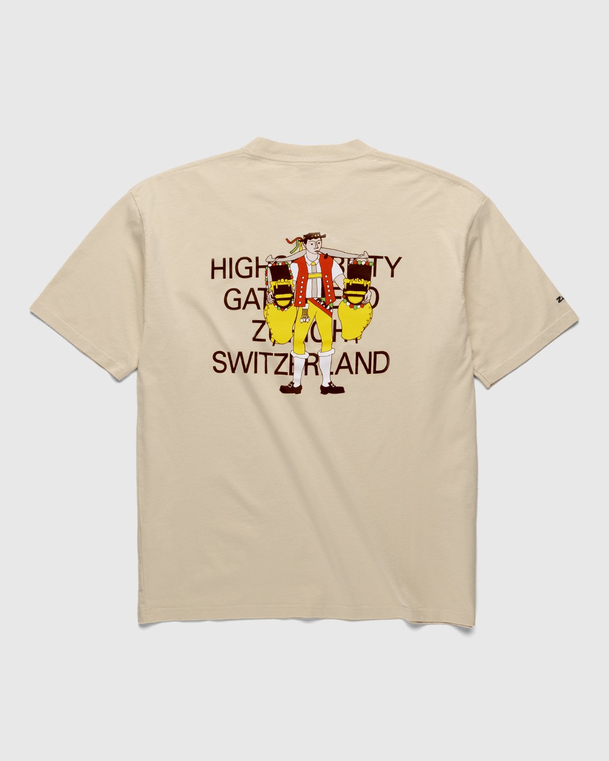 Highsnobiety - GATEZERO City Series 1 T-Shirt Eggshell - Clothing - White - Image 1