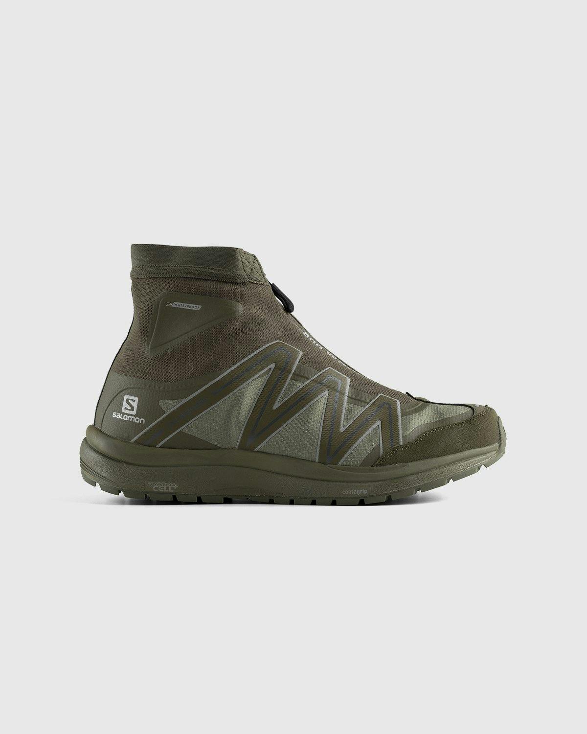 And Wander x Salomon - Odyssey CSWP Khaki - Footwear - Green - Image 1