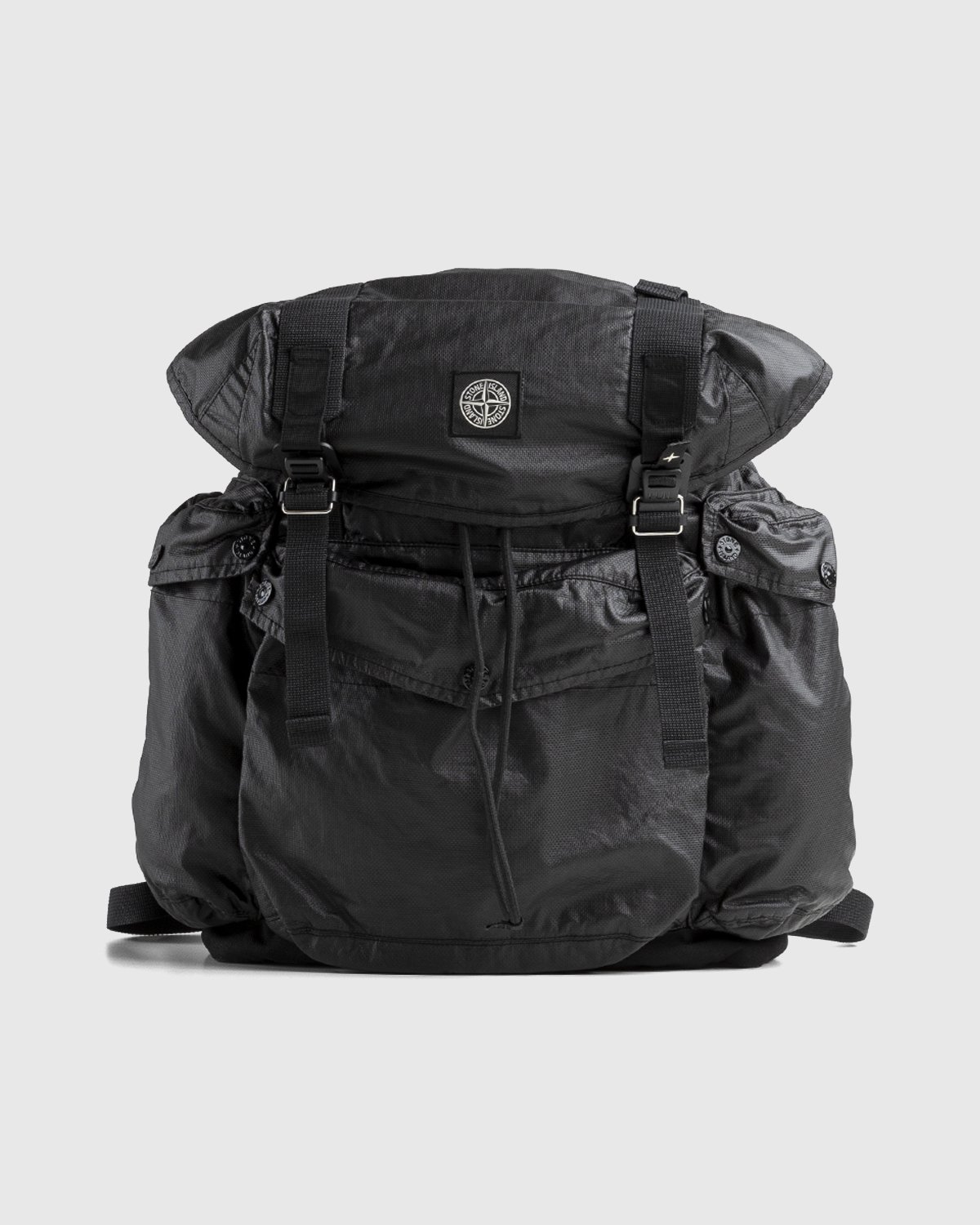 Stone Island - Dyed Backpack Black - Accessories - Black - Image 1