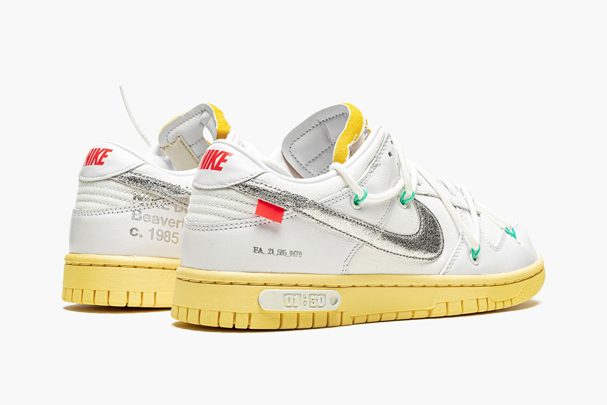 Nike X Off-White Dunk Low Off-White - Lot 50 - Stadium Goods