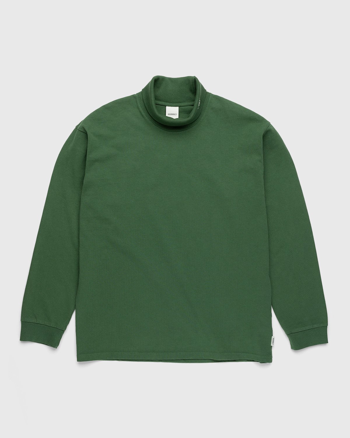 Highsnobiety - Heavy Staples Turtleneck Green - Clothing - Green - Image 1