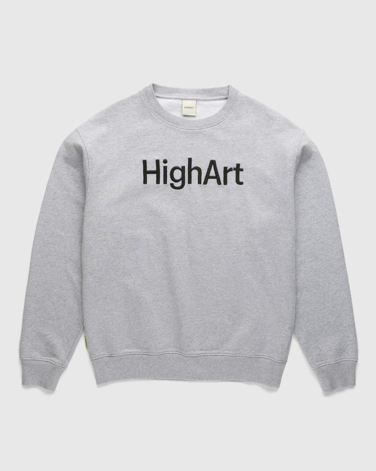 Highsnobiety - HIGHArt Crewneck Grey - Clothing - Grey - Image 1