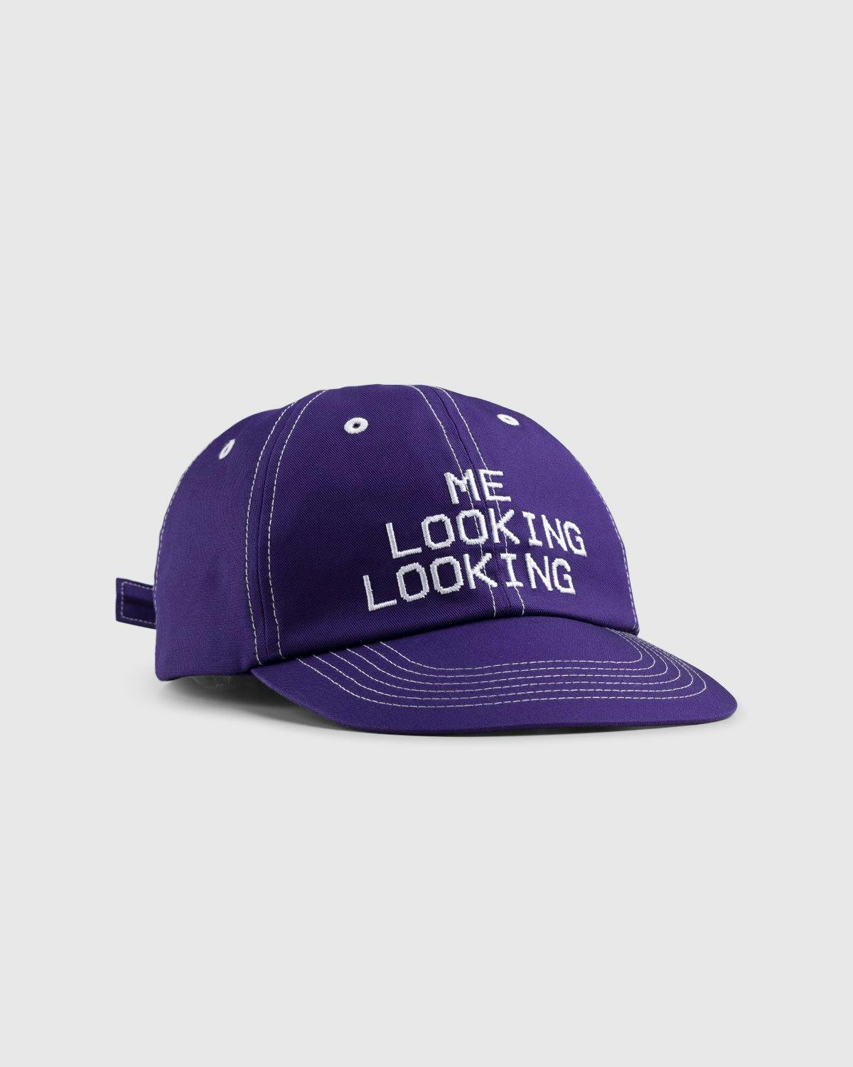 Martine Syms x Études - Booster MS Purple Cap - Accessories - Purple - Image 1