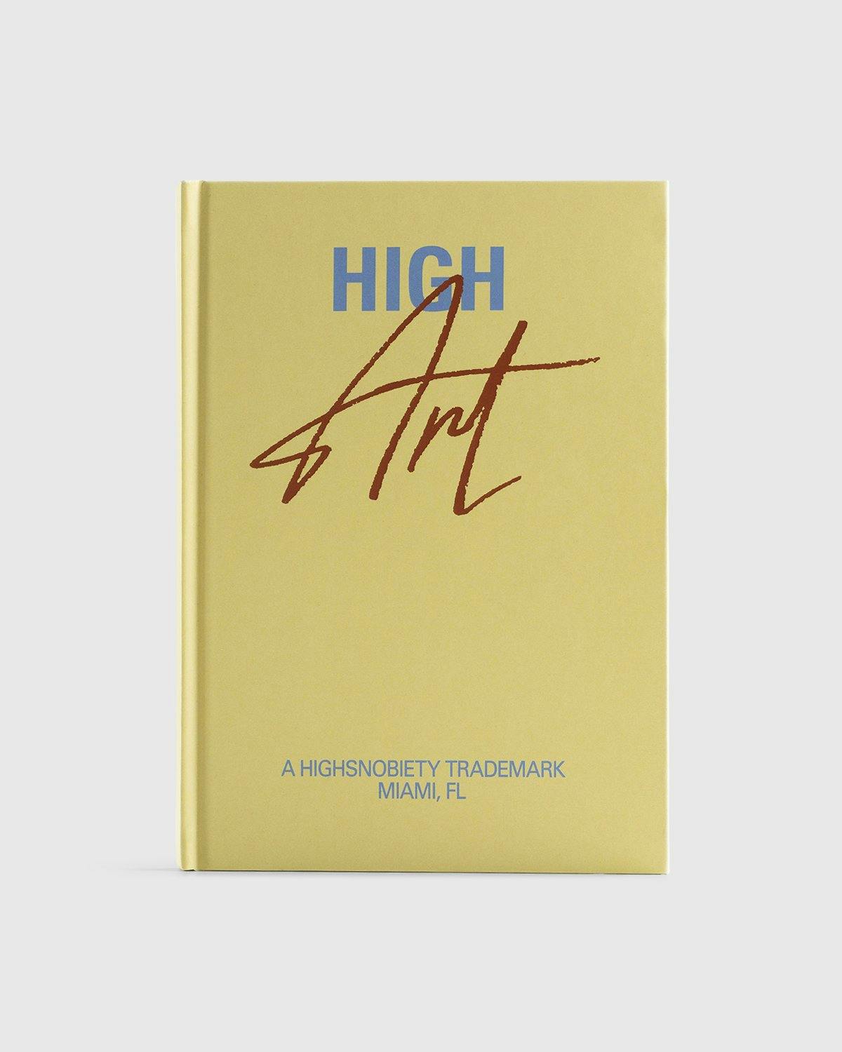 Highsnobiety - HIGHArt Paper Notebook - Lifestyle - Yellow - Image 1