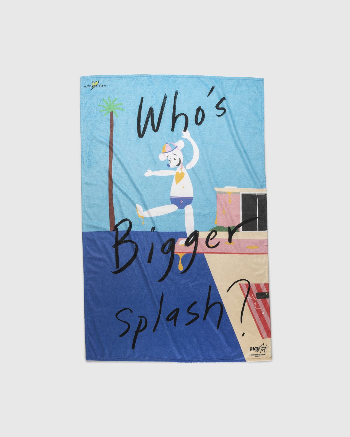 Simon Fujiwara x Highsnobiety - Who The Baer Beach Towel - Lifestyle - Multi - Image 1