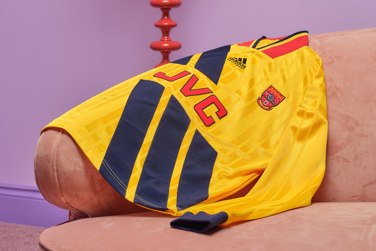 100% Authentic Adidas Originals Retro Arsenal 91-93 Away Jersey