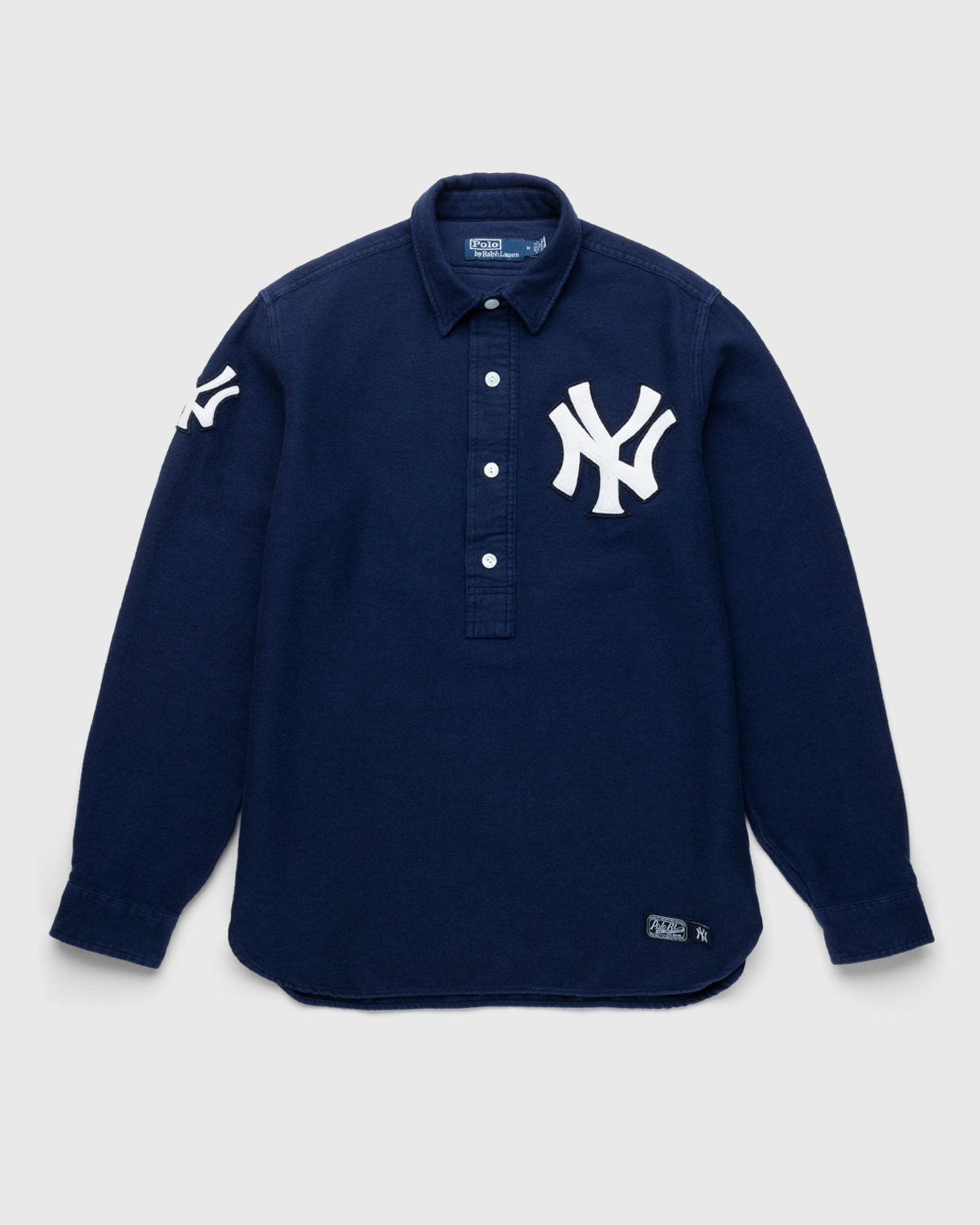 Ralph Lauren - Yankees Popover Shirt Navy - Clothing - Blue - Image 1