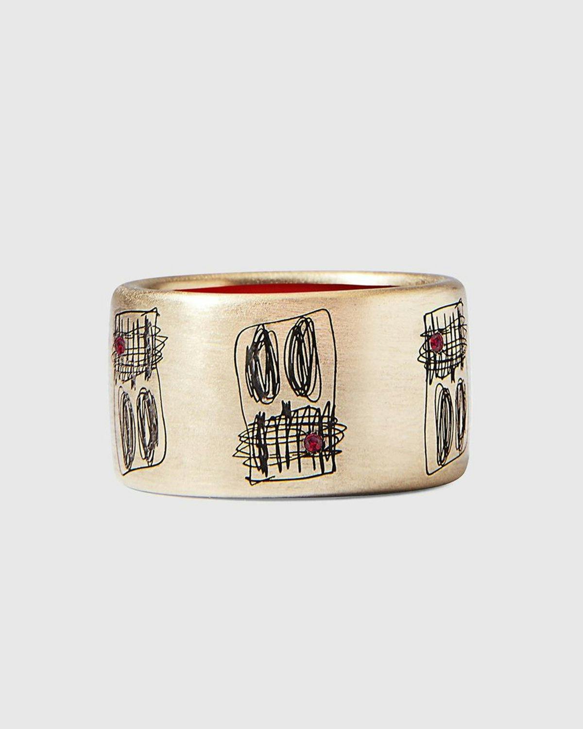 LIZWORKS x Rashid Johnson - Gold Ring - Accessories - Gold - Image 1