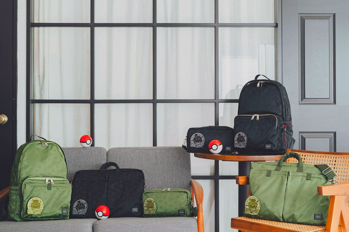 pokemon red green center shibuya pokemon center parco mall release date price buy online bag collaboration collection backpack shoulder bag pouch collection
