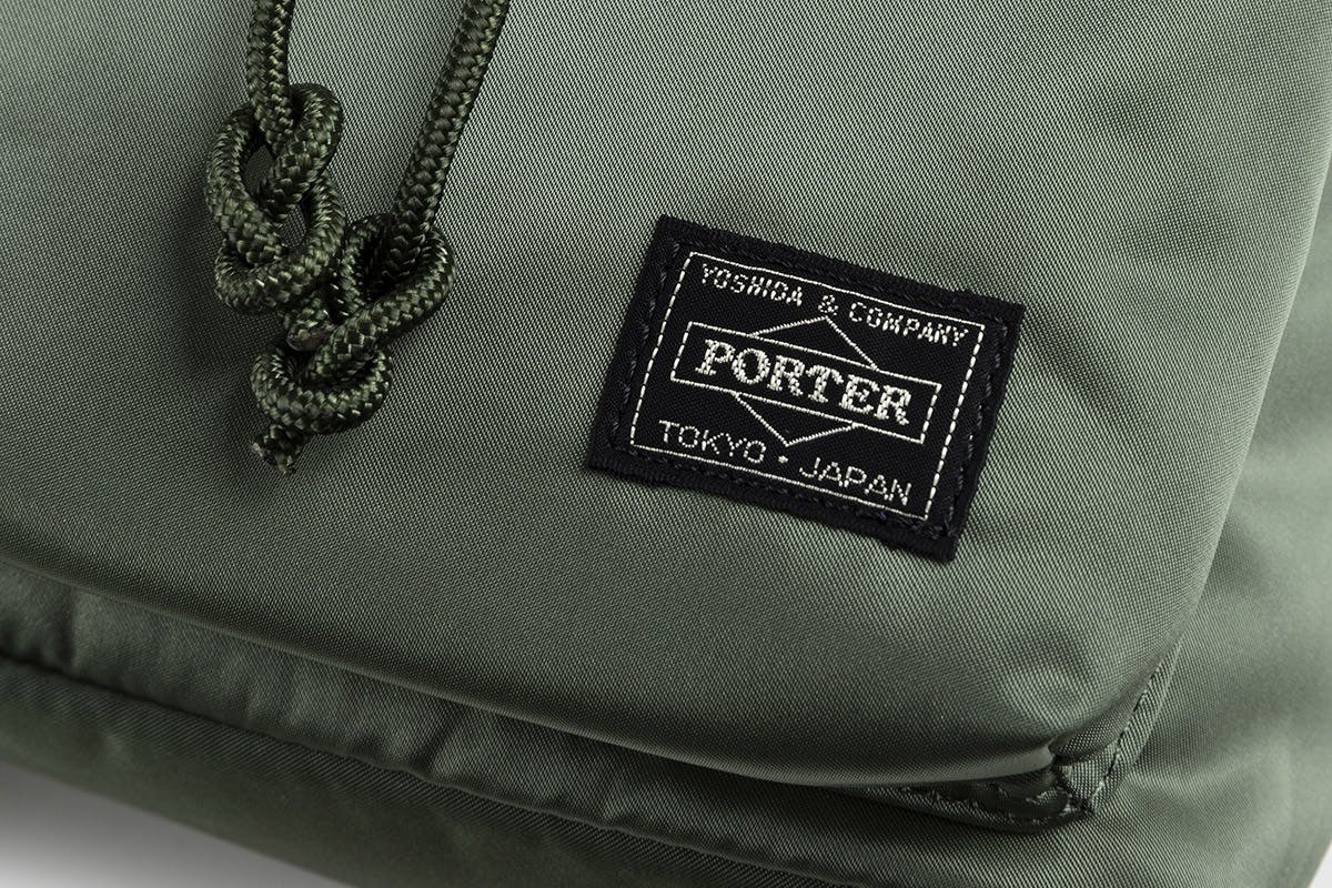 Takashi Murakami x PORTER 2Way Helmet Bag Sage Green