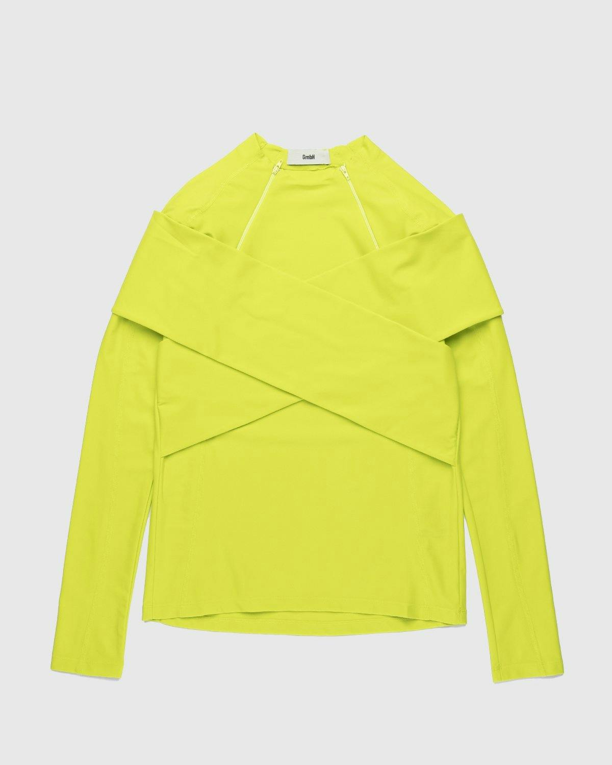 GmbH - Raha Recycled Jersey Neon Yellow - Clothing - Yellow - Image 1