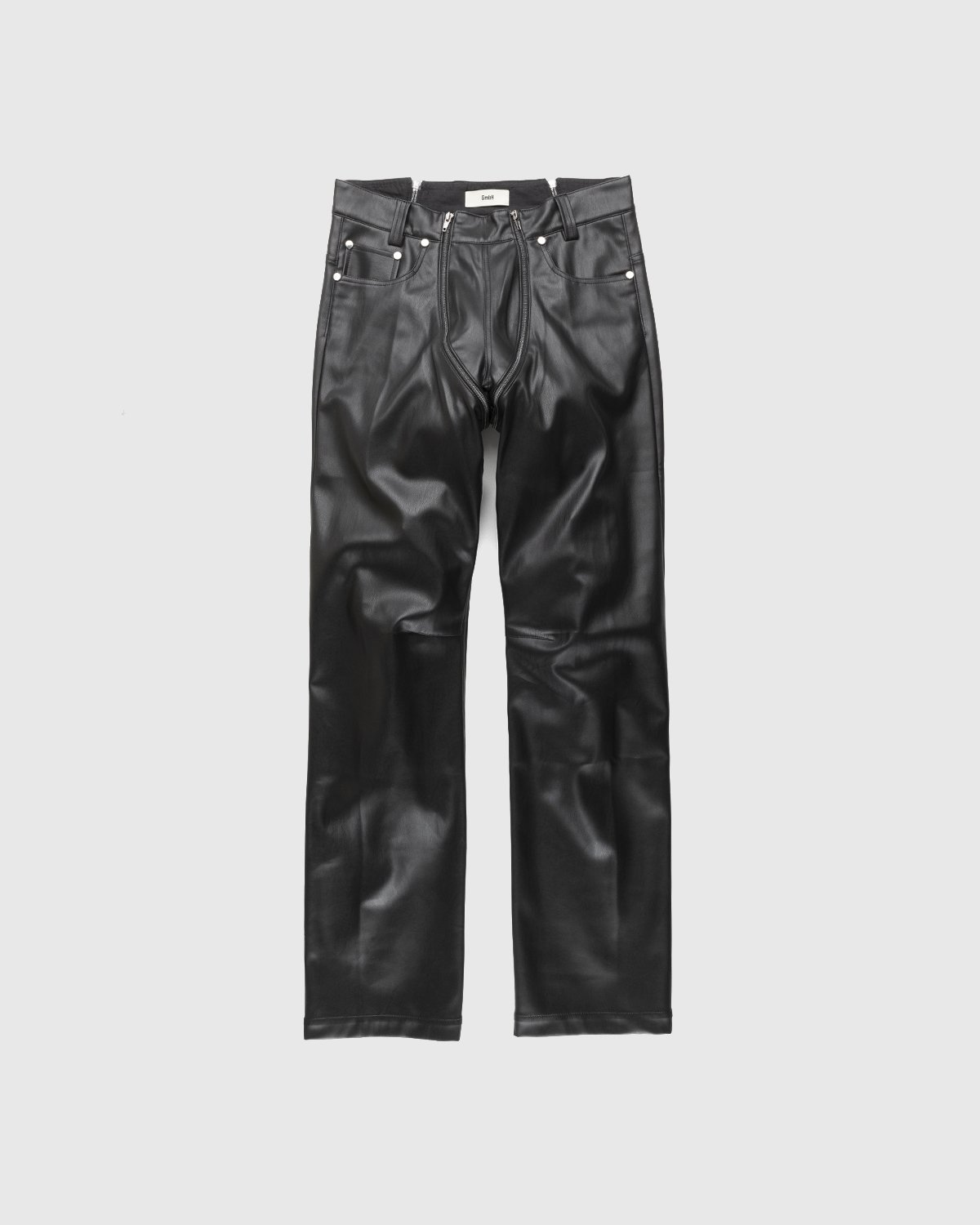 GmbH - Lata Pleather Pants Black - Clothing - Black - Image 1