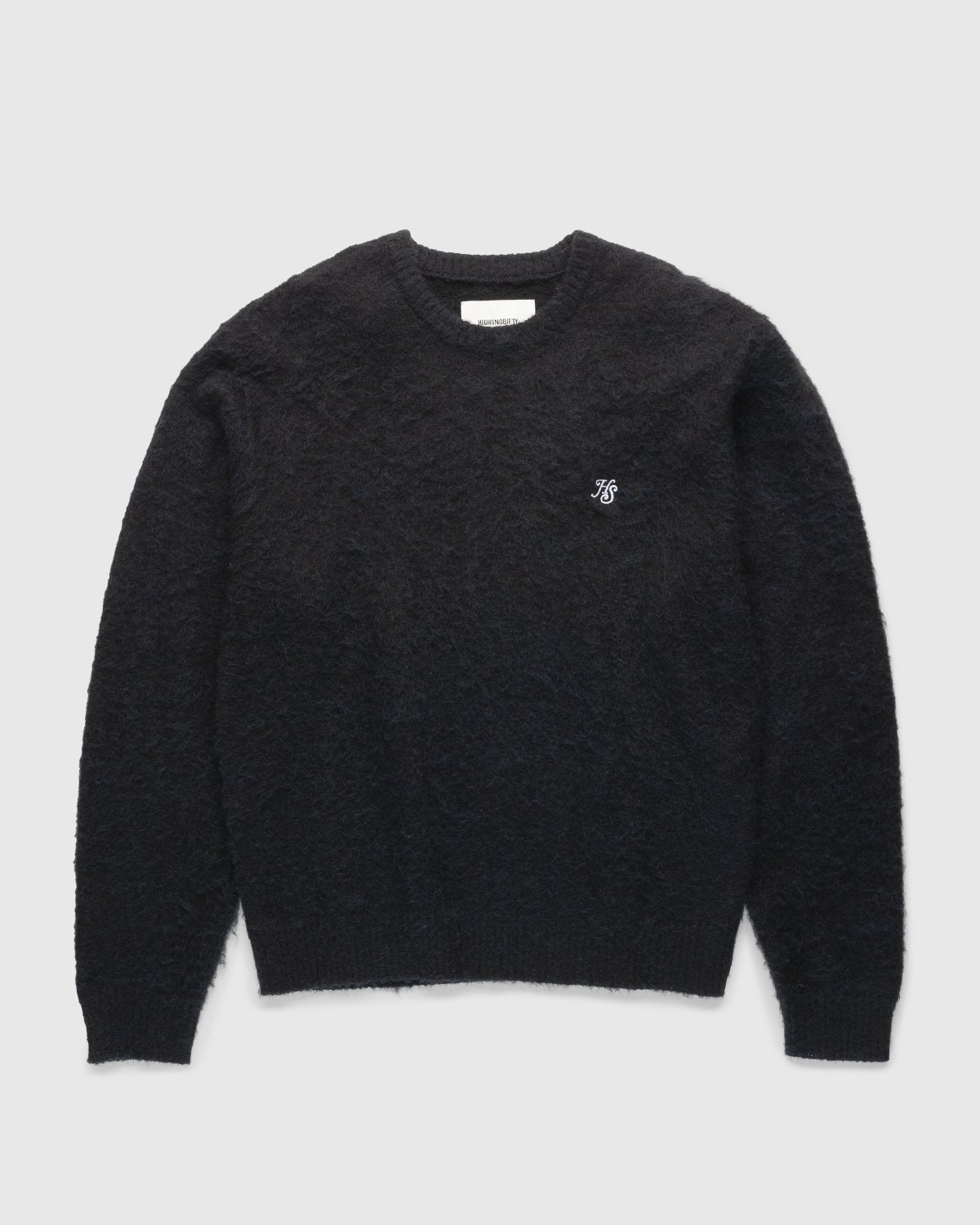 Highsnobiety - Mono Alpaca Sweater Black - Clothing - Black - Image 1