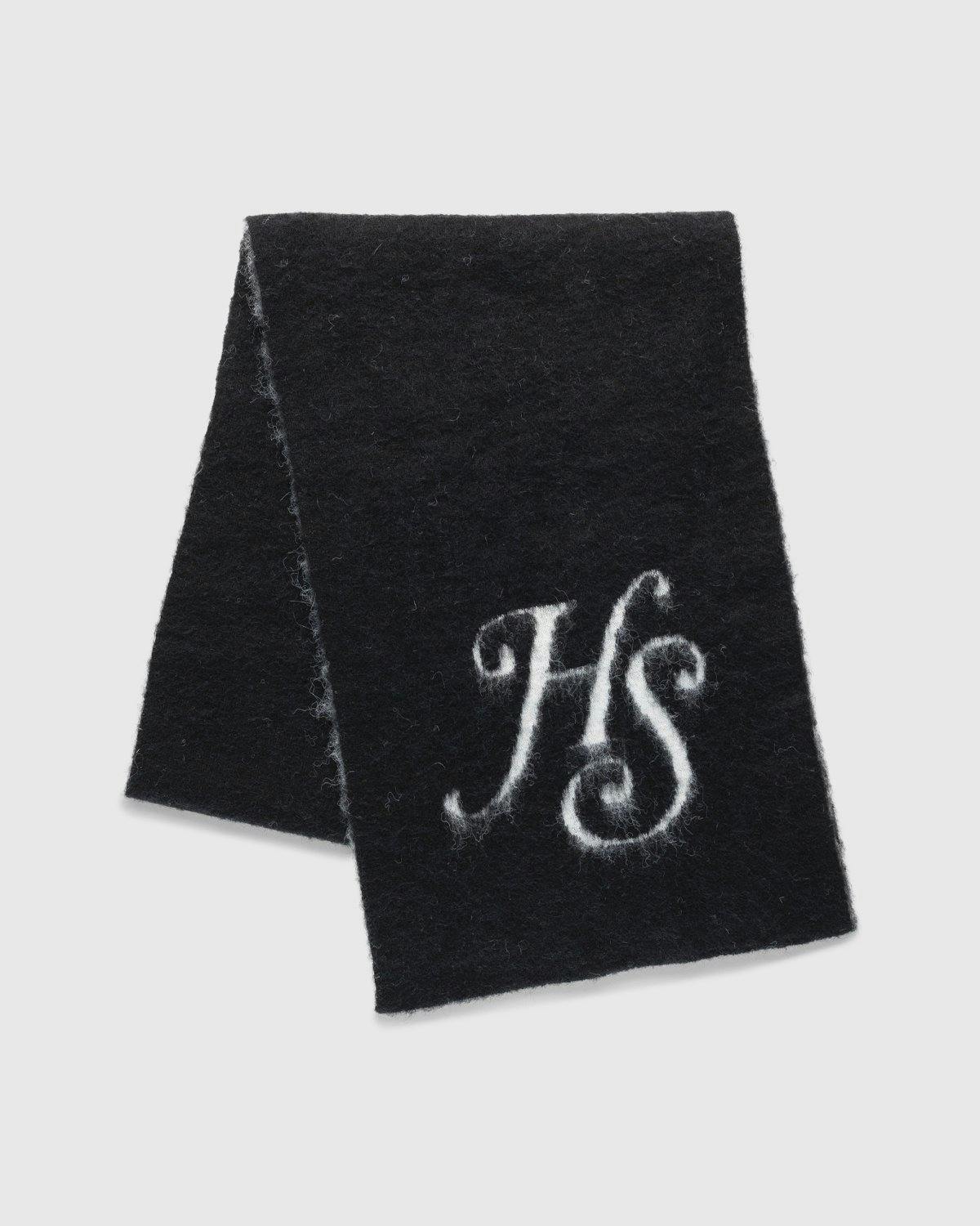 Highsnobiety - Mono Alpaca Scarf Black - Accessories - Black - Image 1