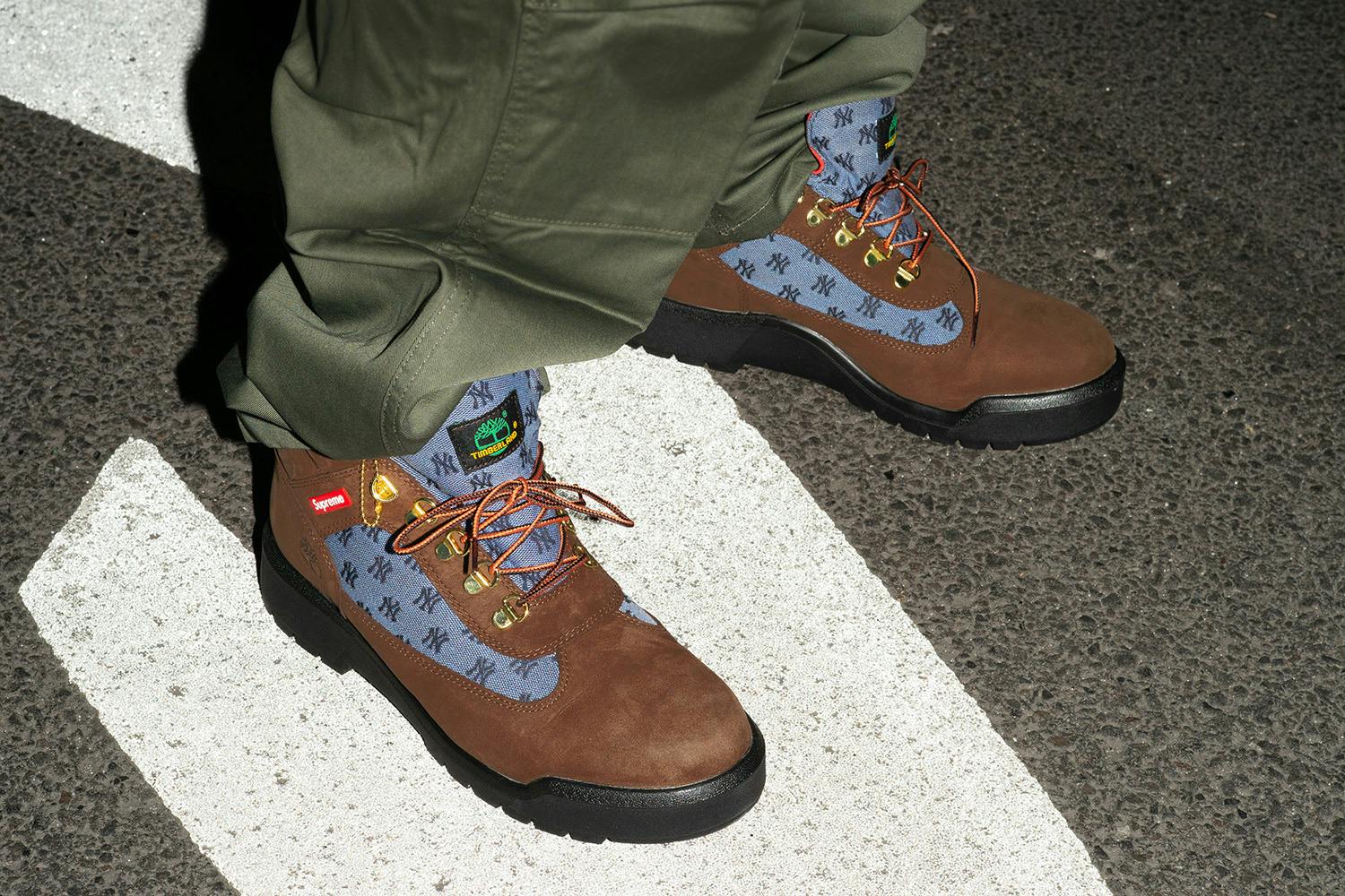 Supreme x New York Yankees x Timberland Field Boot: Buy Here