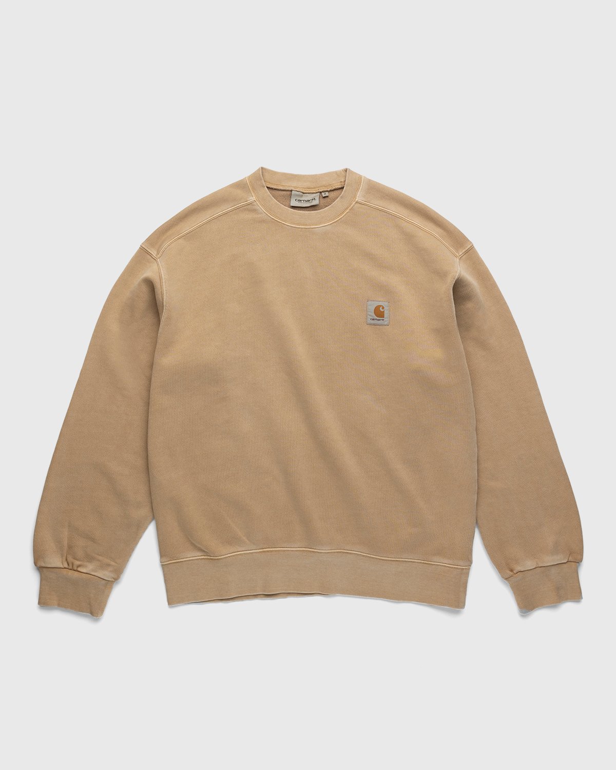Carhartt WIP - Nelson Sweat Dusty Hamilton Brown - Clothing - Brown - Image 1