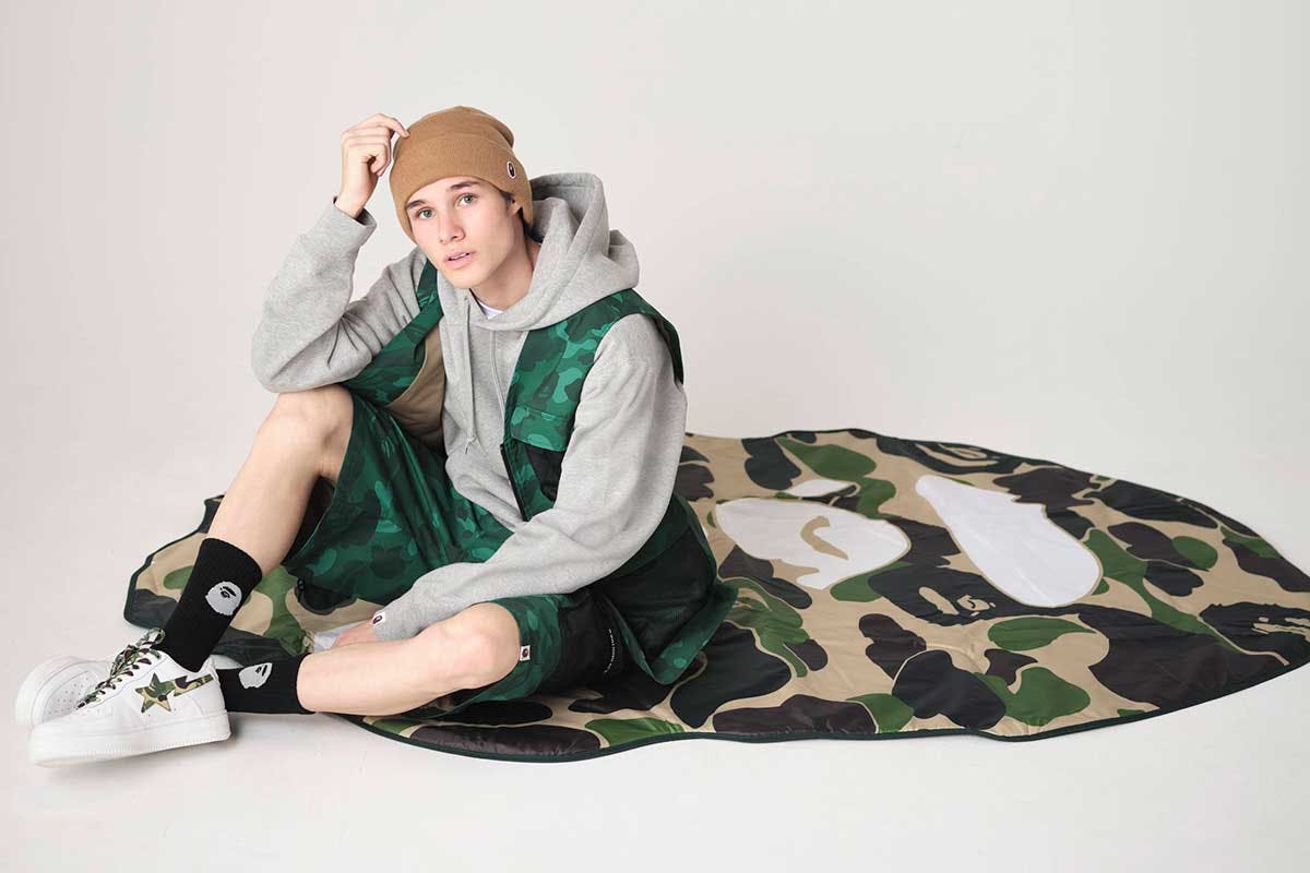 BAPE+2021+Summer+Collection+BAPE+Camo+Backpack for sale online