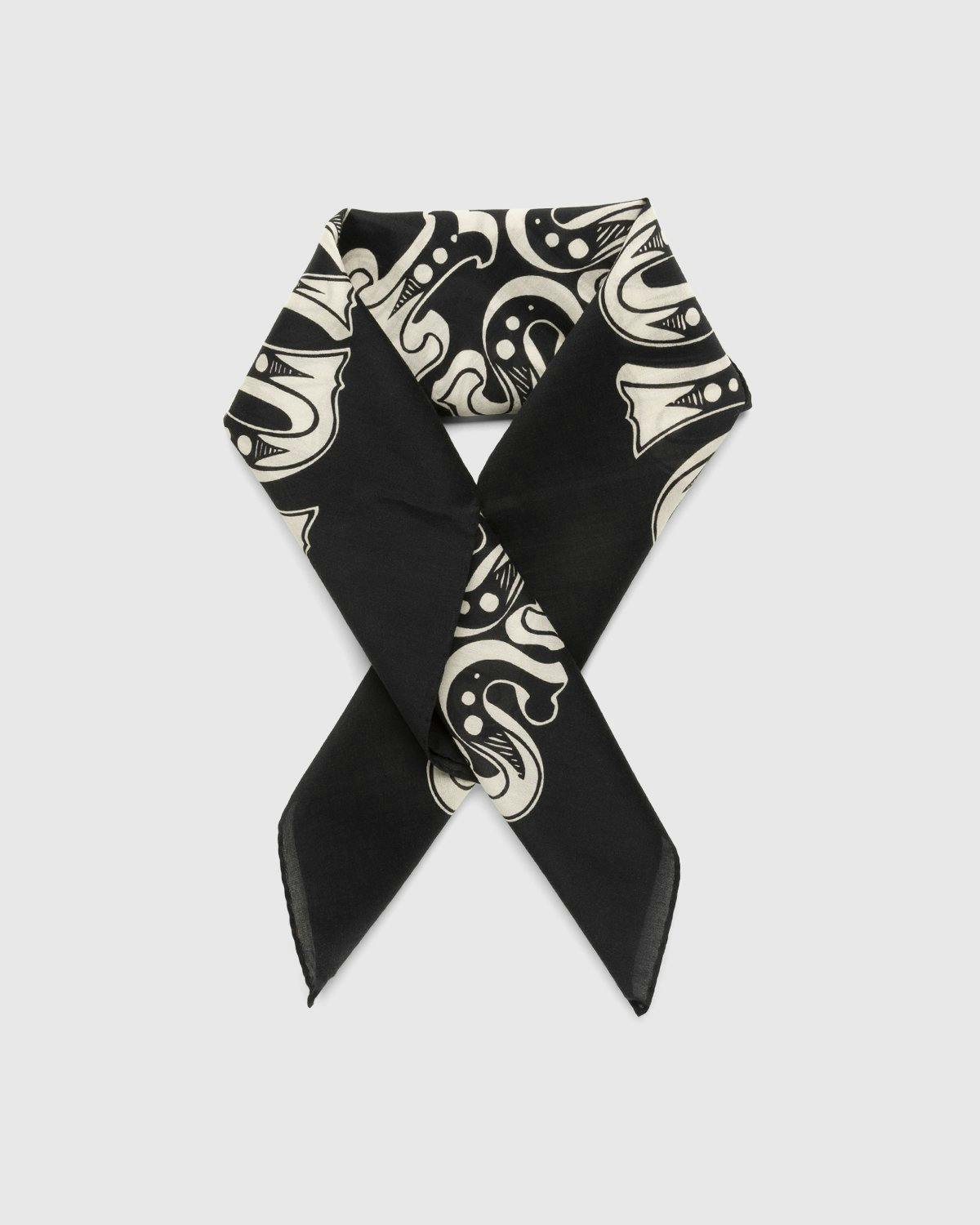 Acne Studios - Circus Font Scarf Black - Accessories - Black - Image 1