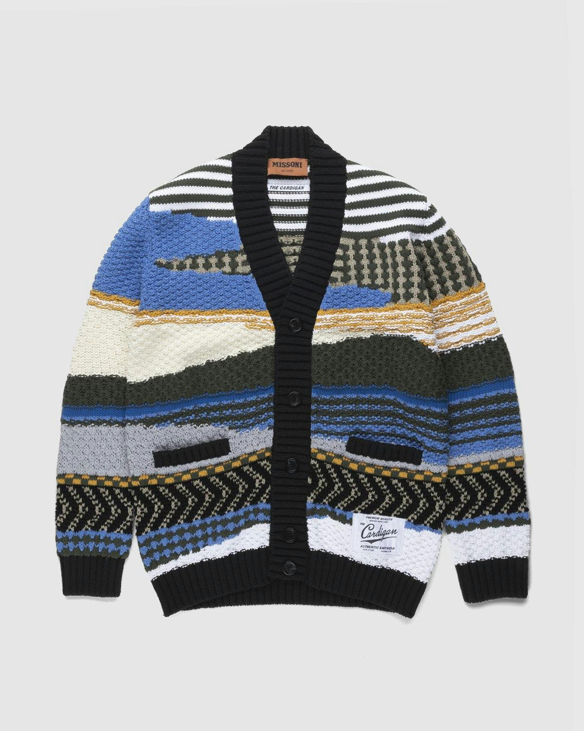 Missoni - Intarsia Cardigan Multicolor - Clothing - Multi - Image 1