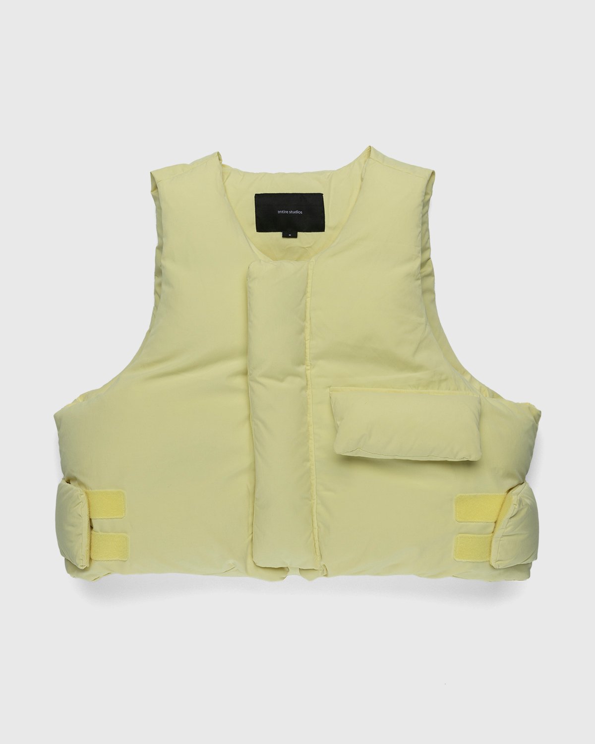Entire Studios - Pillow Vest Blonde - Clothing - Yellow - Image 1