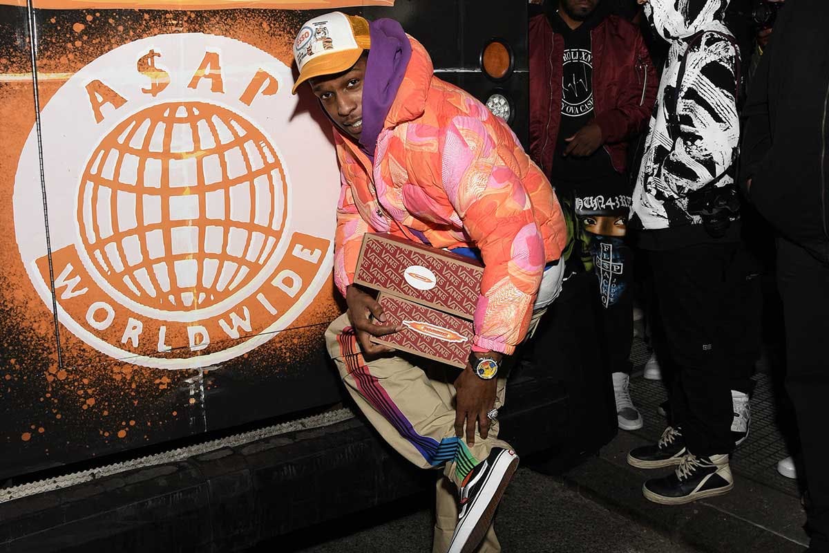 A$AP Rocky Wore Three Different Outfits at PFW Men's Yesterday