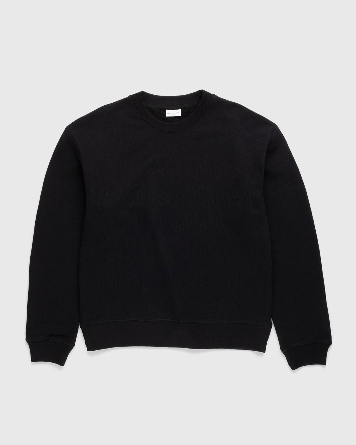 Dries van Noten - Haf Crewneck Sweater Black - Clothing - Black - Image 1