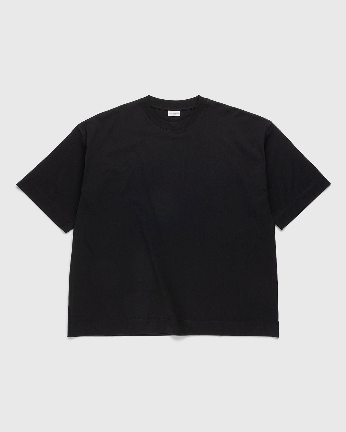 Dries van Noten - Hen Oversized T-Shirt Black - Clothing - Black - Image 1