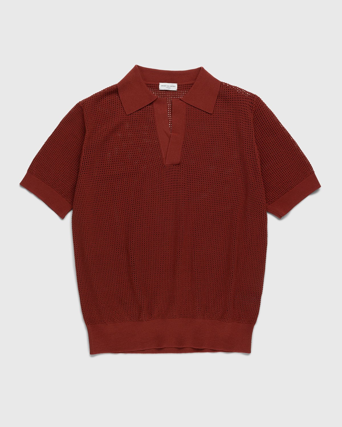 Dries van Noten - Jael Polo Shirt Brique - Clothing - Red - Image 1