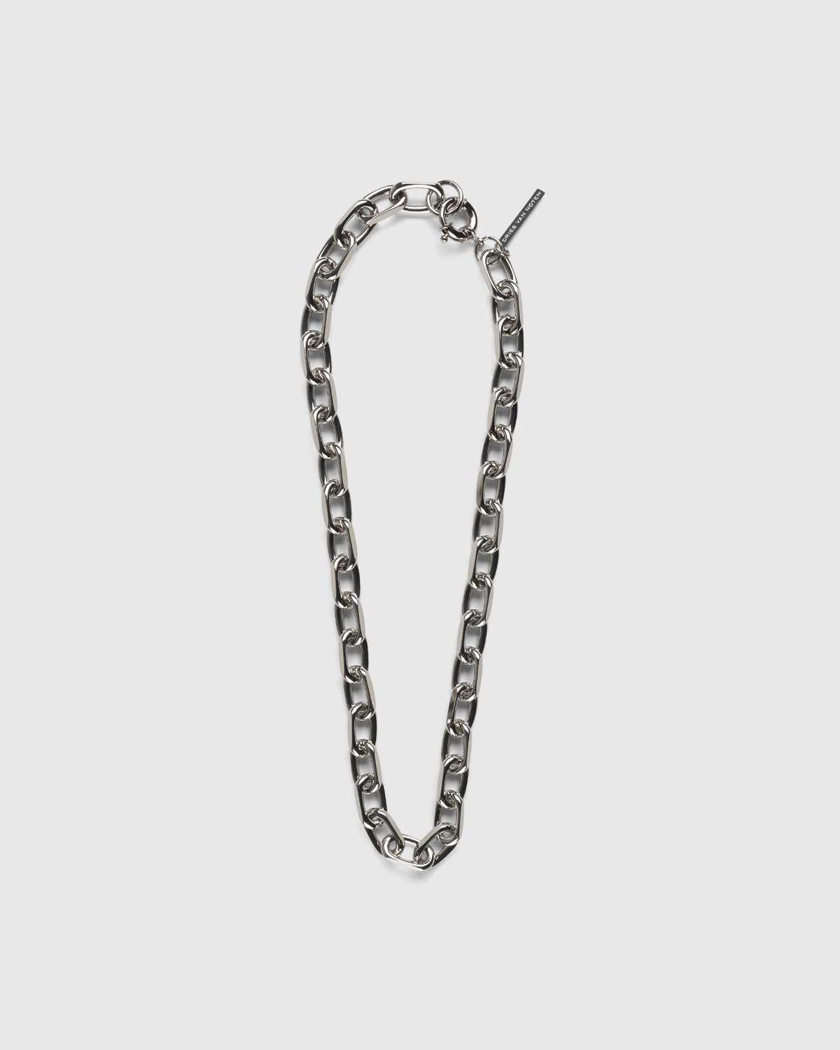 Dries van Noten - Chain Link Necklace Silver - Accessories - Silver - Image 1