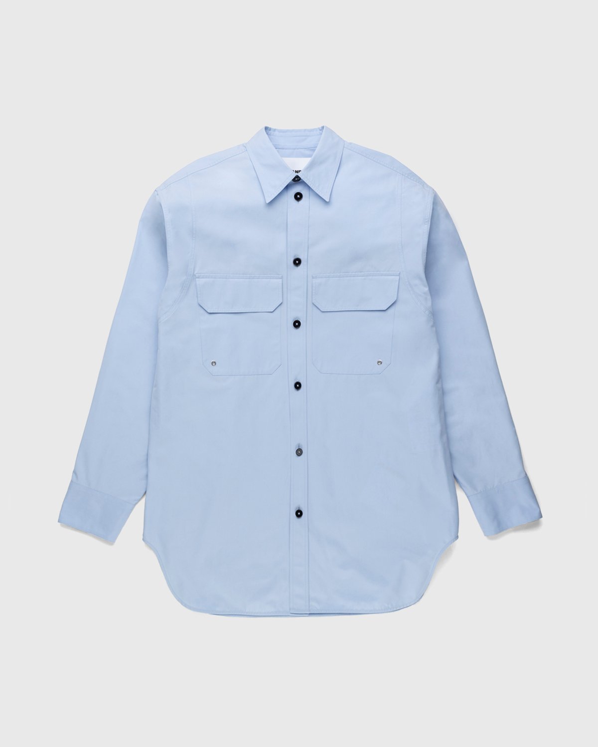 Jil Sander - Oversized Button-Down Shirt Light Pastel Blue - Clothing - Blue - Image 1