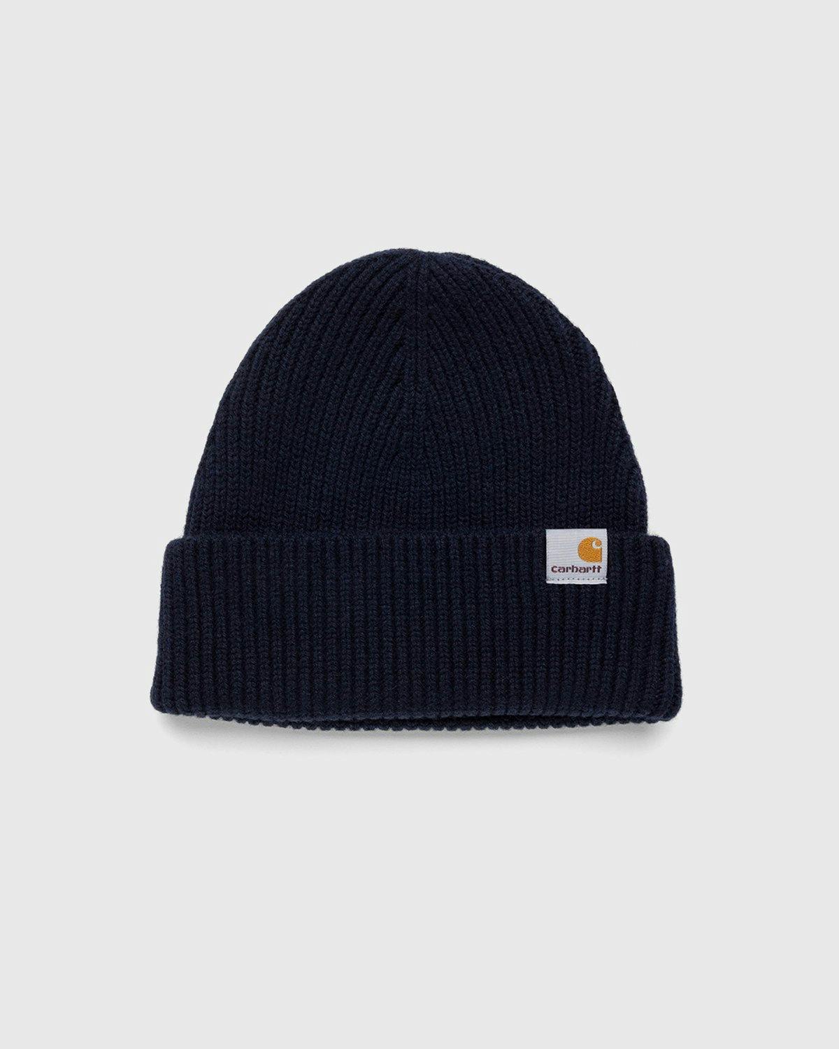 Carhartt WIP - Gabe Beanie Navy - Accessories - Blue - Image 1