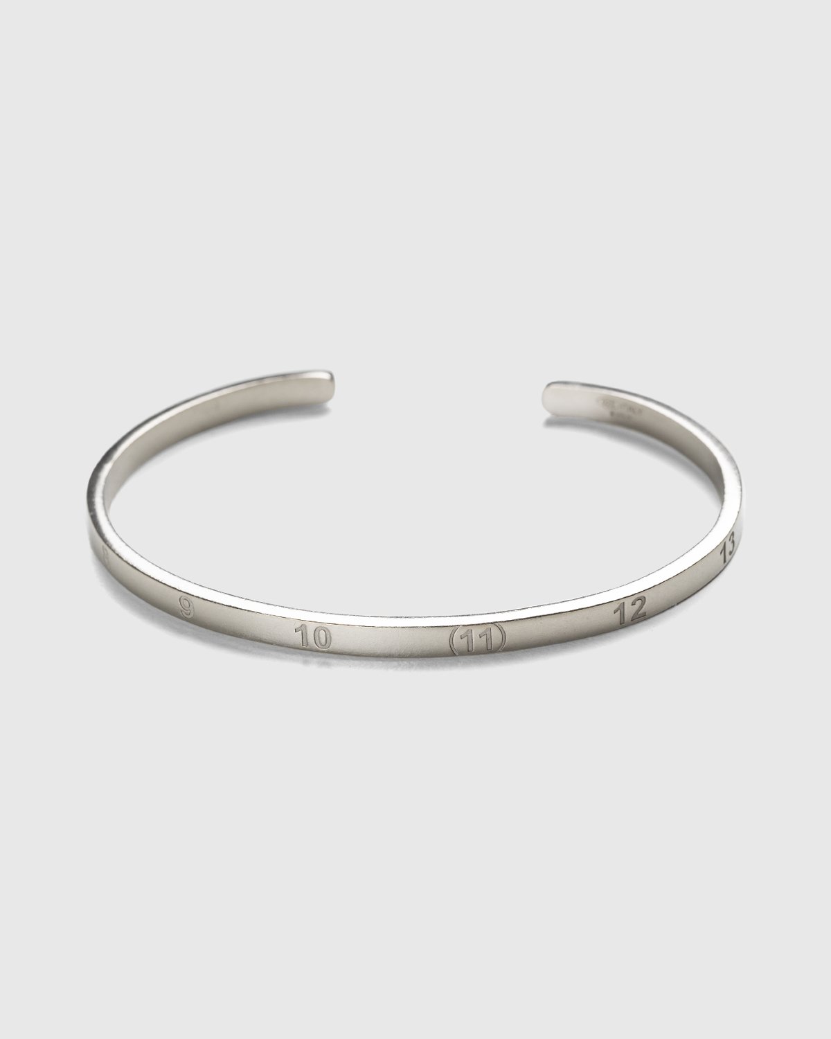 Maison Margiela - Numbers Slim Bracelet Silver - Accessories - Silver - Image 1