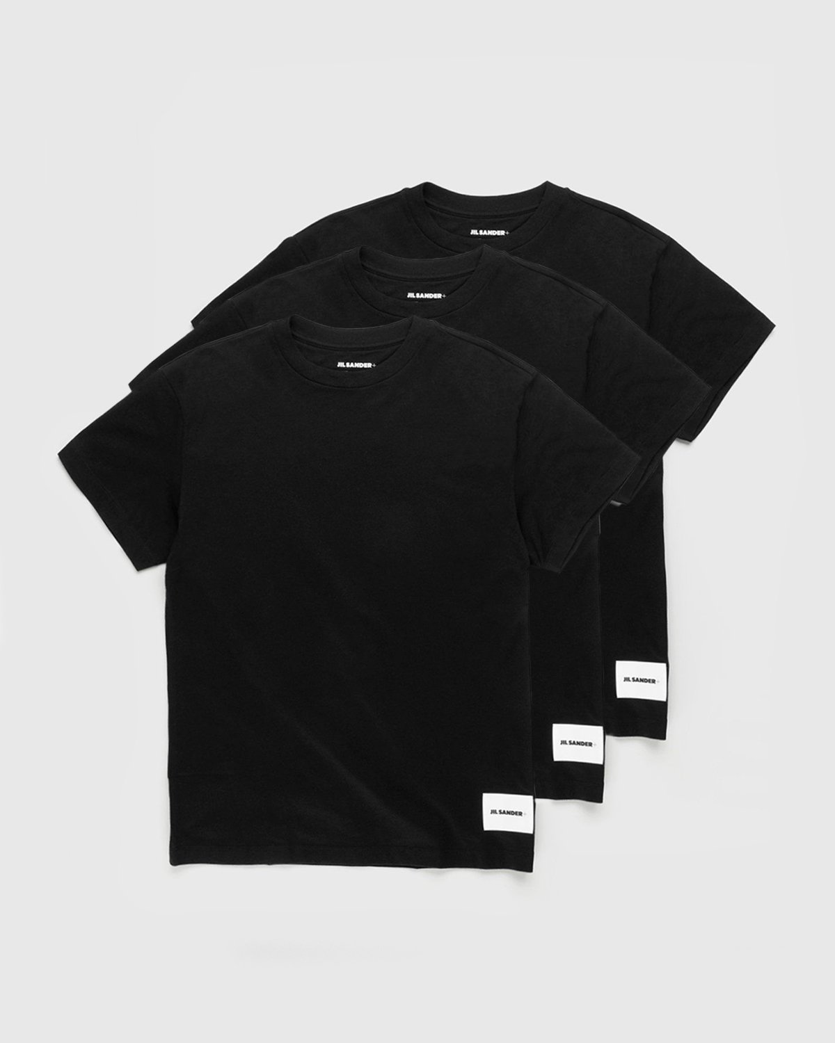 Jil Sander - T-Shirt 3-Pack Black - Clothing - Black - Image 1